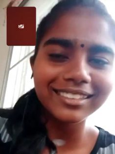 Cute Shy Tamil Girl Showing On Video Call 3