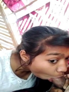 Cute Desi Girl Blowjob To Her Boyfriend